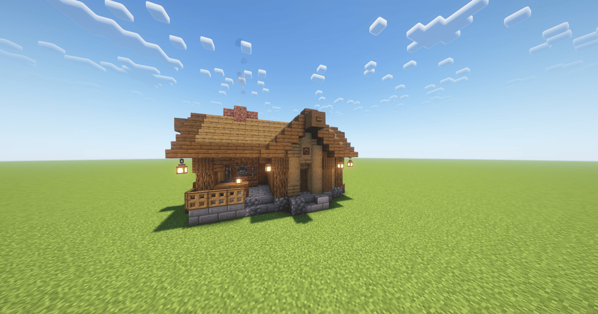 Casa de Herrero de Herramientas / - Minecraft Schematic | PhantomMarket