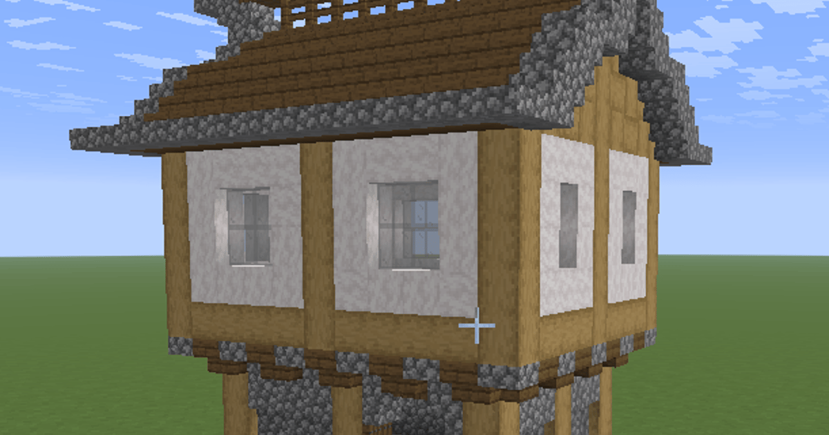 Small Medieval Style House - Minecraft Structure Schematic | PhantomMarket