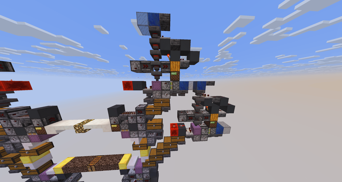 4 Filters with Shulker Loaders - Screenshot 1