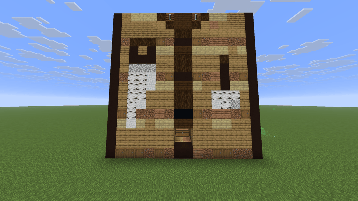 Bamboo Wood Farm inside a Crafting Table - Screenshot 1