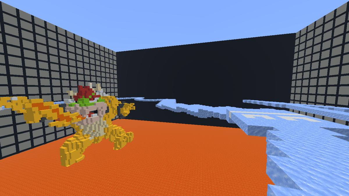 Impossible Bowser Race on Ice - Screenshot 1