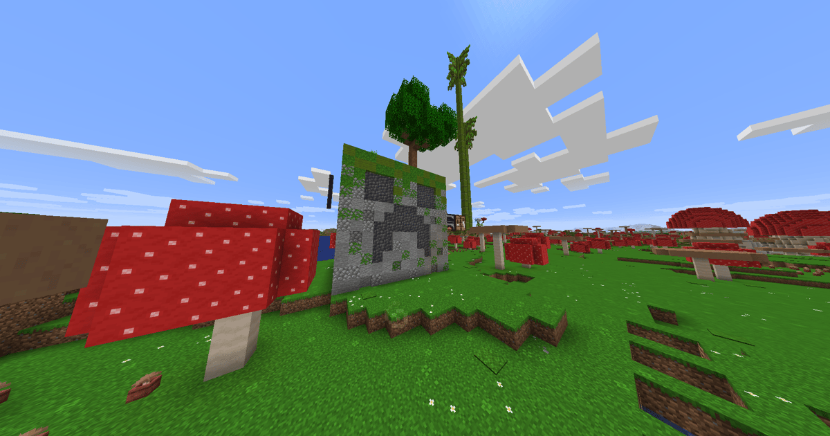 Mossy Creeper Head - Screenshot 1