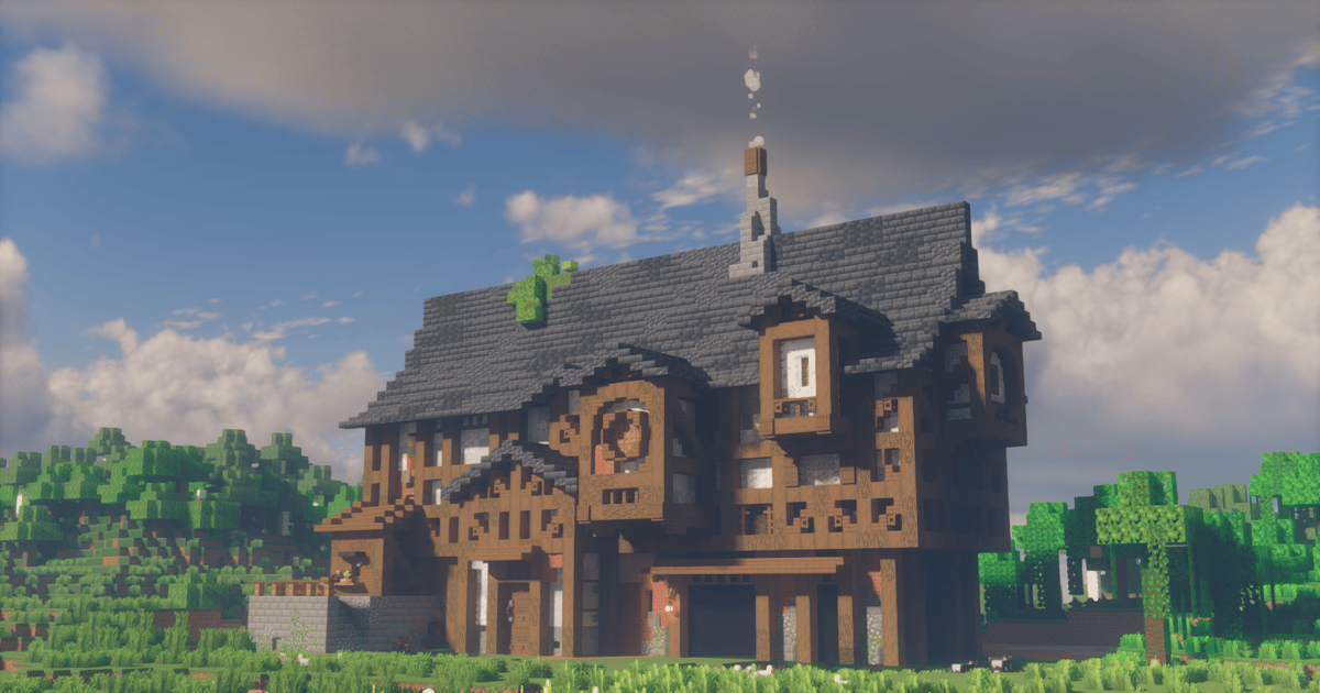Casa Medieval Mediana Detallada - Screenshot 1