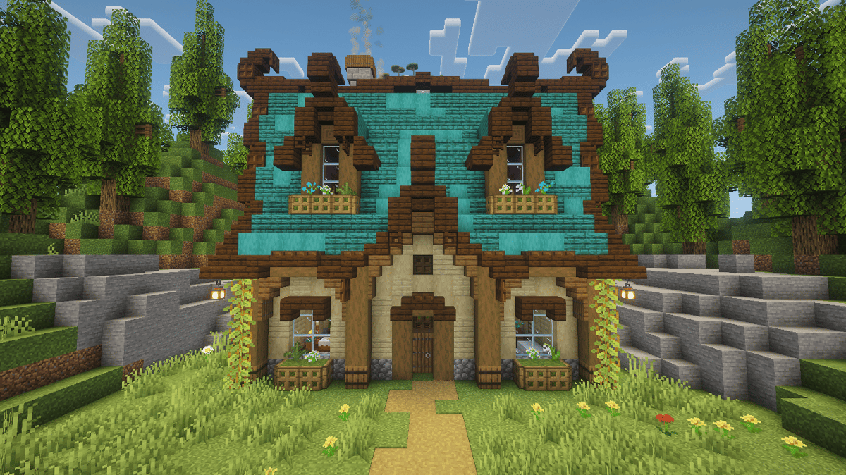 Cozy Medieval Fantasy House - Screenshot 1
