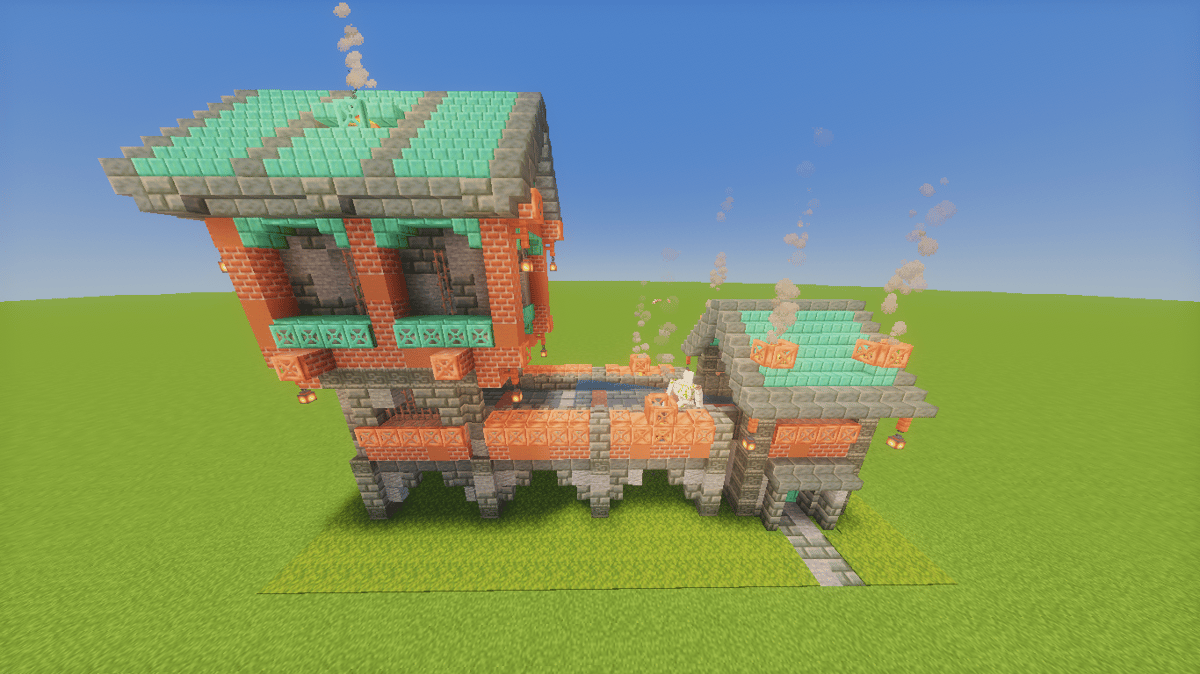 Decorated Steampunk Iron Farm - Screenshot 1