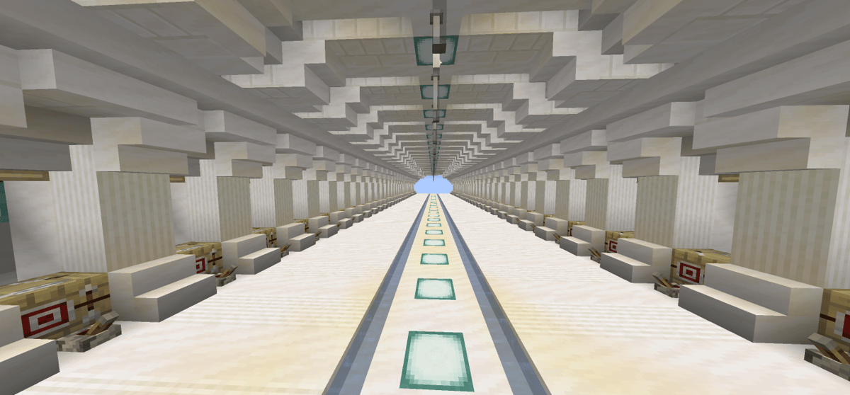 White Trading Hall Design - Screenshot 1
