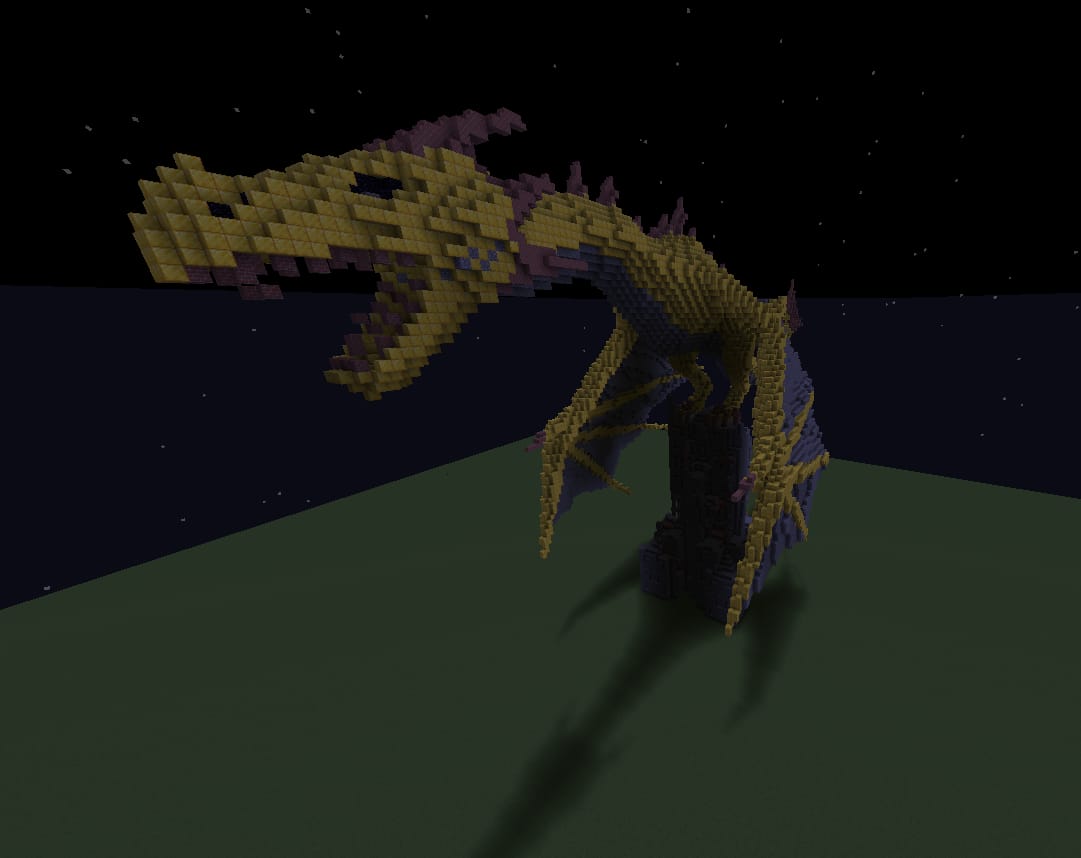 Drangon con bloques de oro - Screenshot 1