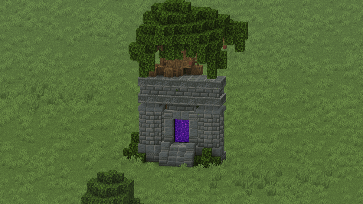 🌳 El Altar del Portal: Donde la Naturaleza y el Vacío se Encuentran - Screenshot 1