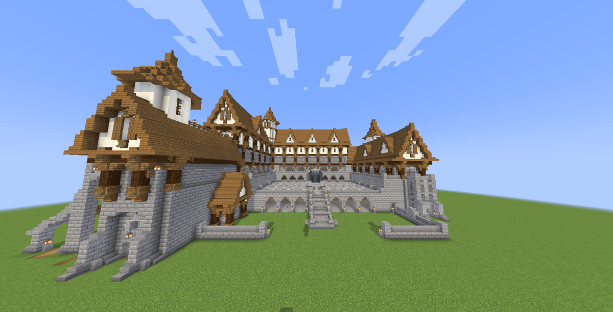 Asymmetrical Medieval Castle - Screenshot 1