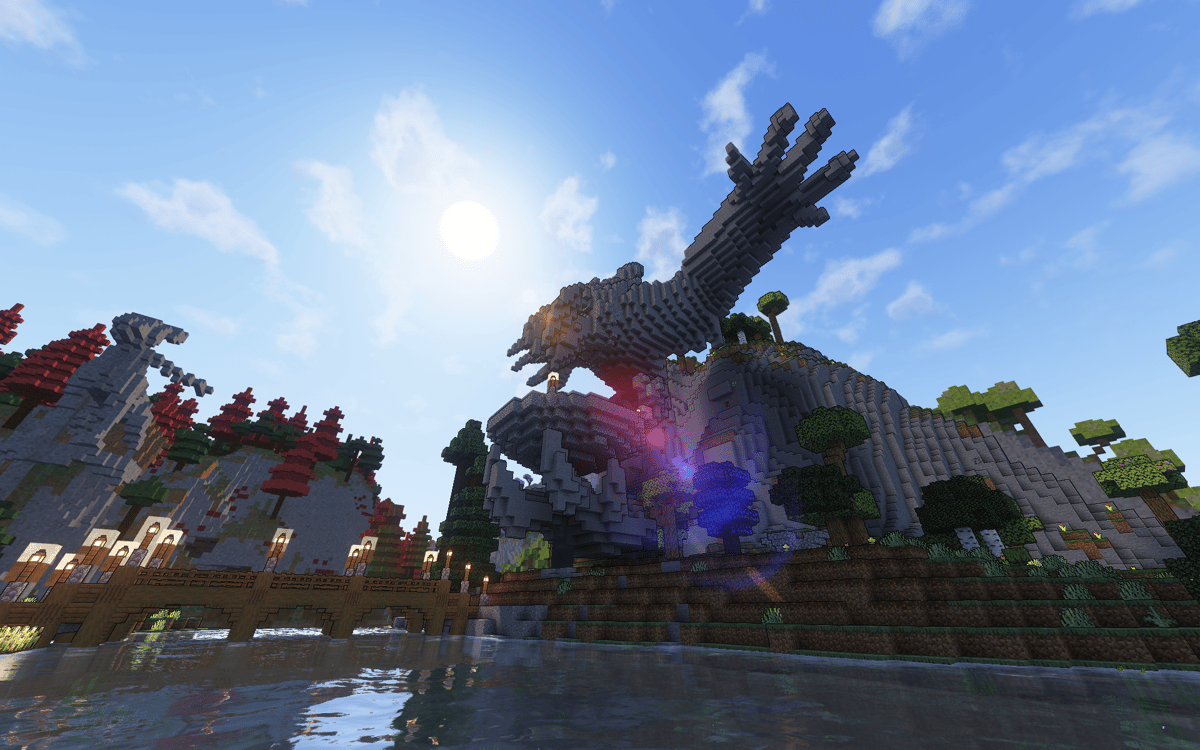 Yveltal Pokemon Stone Statue. - Screenshot 1