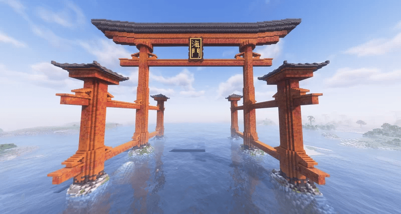 Giant Japanese Torii Gate - Screenshot 1