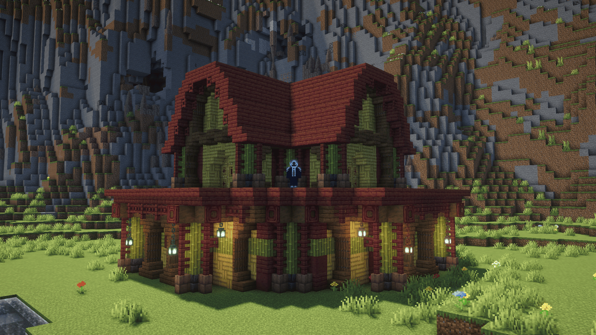 Decorated Bamboo Farm. - Screenshot 1