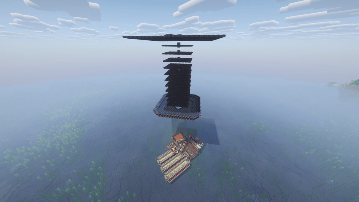 Mob Farm + Sugar Cane and Rocket Autocrafter - Screenshot 1