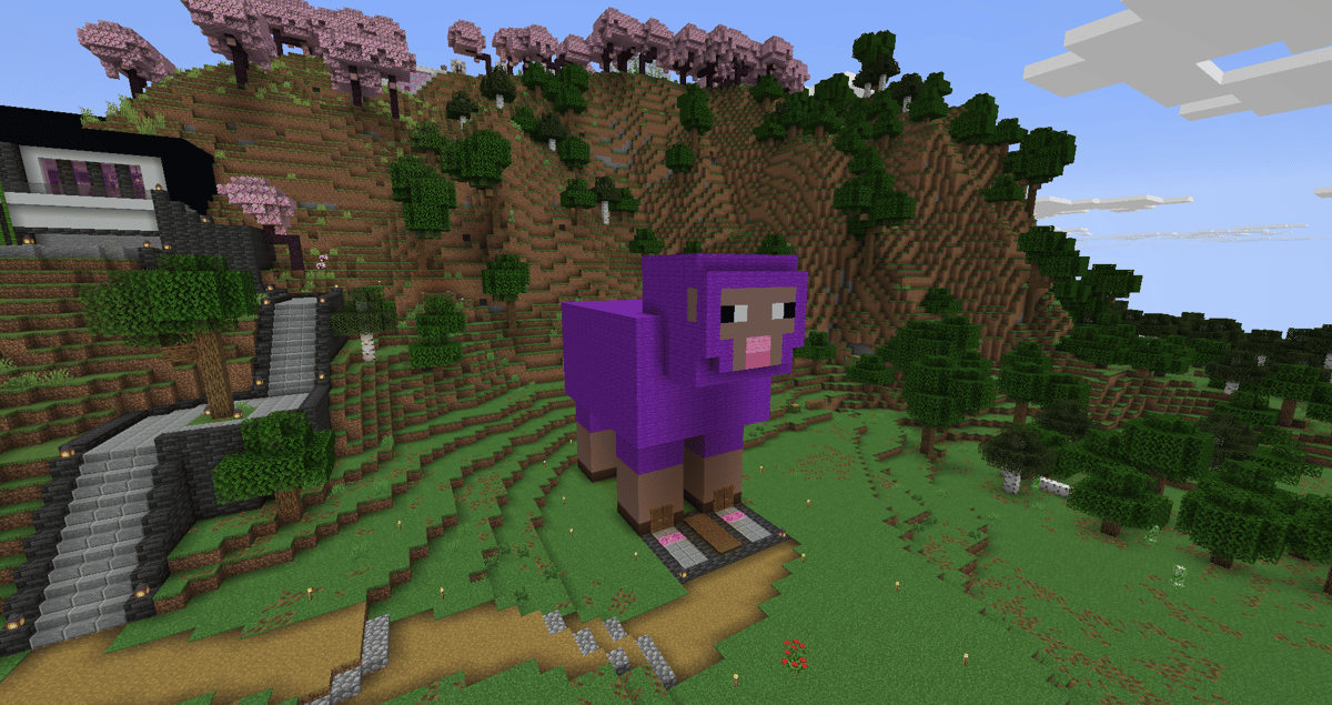 granja de ovejas de todo los colores decorada - Screenshot 1