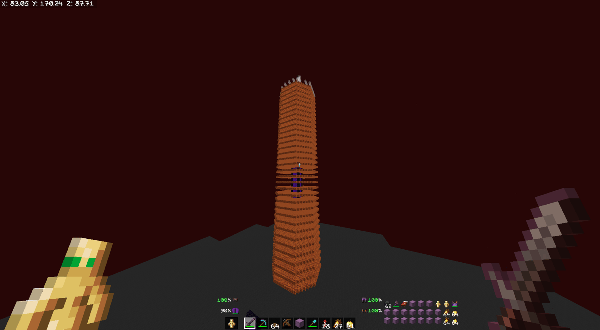 Snow Base Minecraft Gold Farm - Minecraft Schematic | PhantomMarket