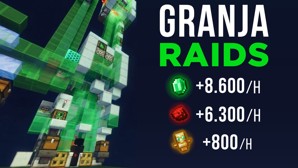 RAIDS Farm | Emeralds, Redstone, Totems and more. - Screenshot 1