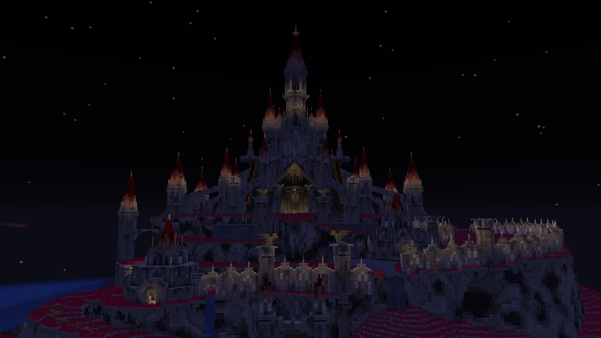 Hyrule Castle Iron Farm - Minecraft Base Schematic | PhantomMarket