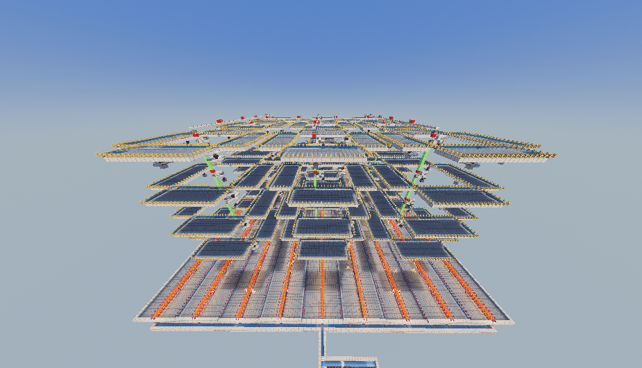 Iron Farm 9 Modules | 102.9K Items per Hour - Screenshot 1