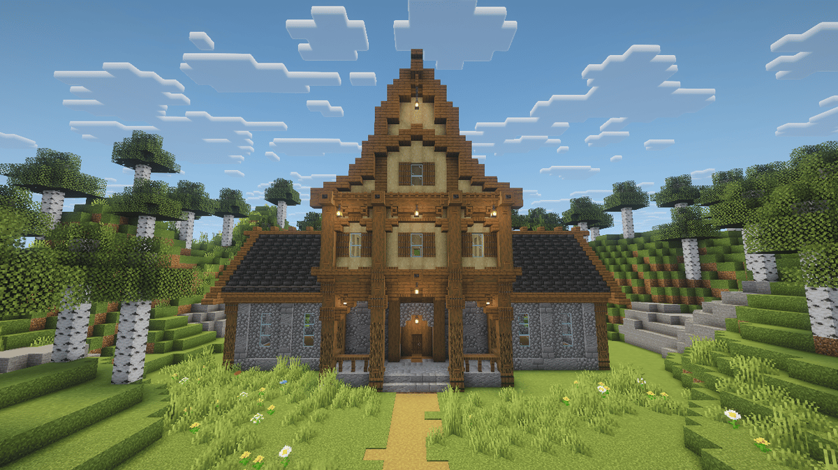 Large Cozy Medieval House / Starter Medieval House - Screenshot 1