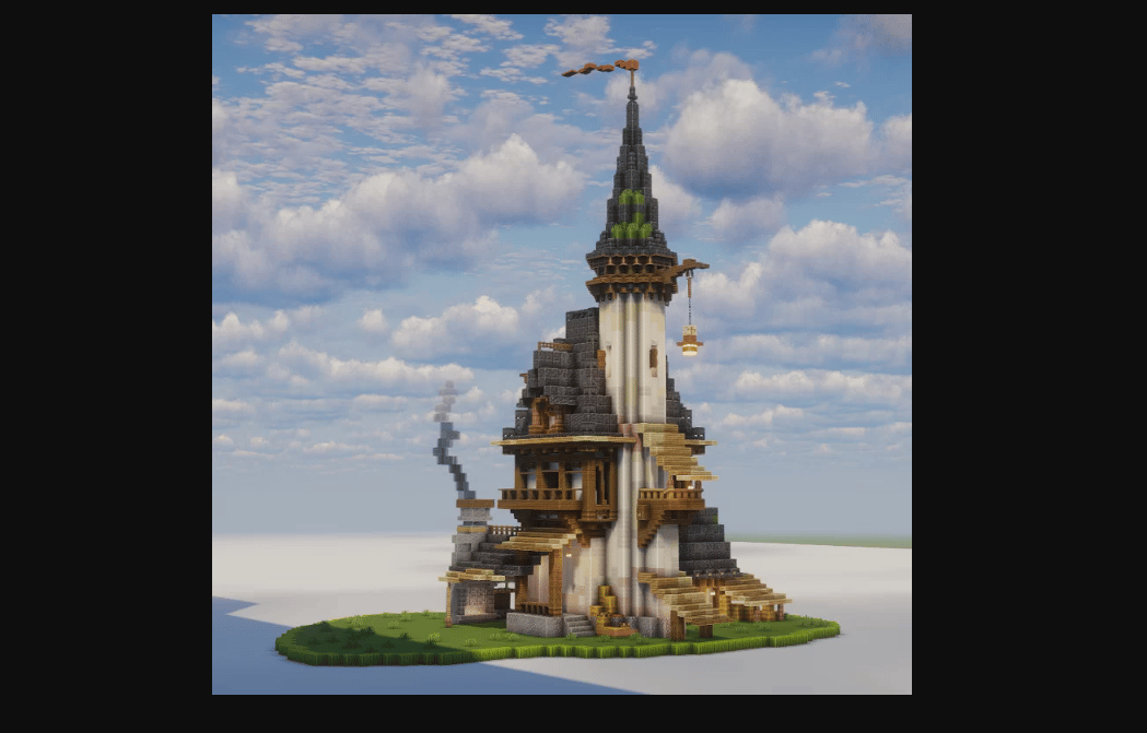 Medieval Castle - Minecraft Structure Schematic | PhantomMarket