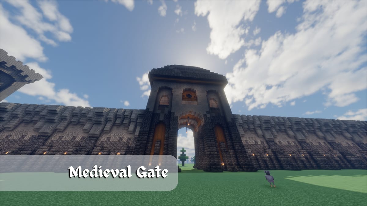 Medieval Perimeter Base/Door - Screenshot 1