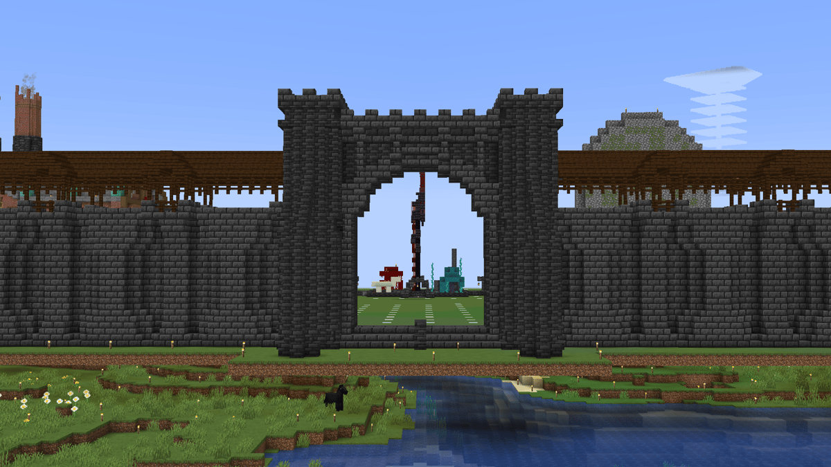 Medieval Wall - Screenshot 1