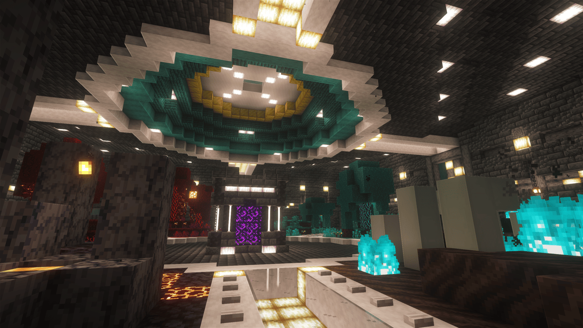 Nether Hub 4 Biomes - Screenshot 1