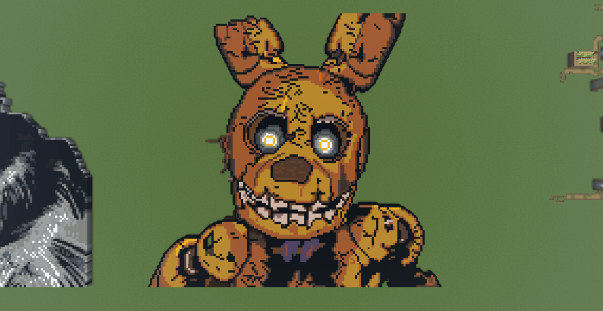 Pixel art Spingtrap | PhantomMarket