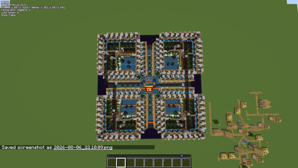 Quad Iron Farm and Mega Storage - Screenshot 1