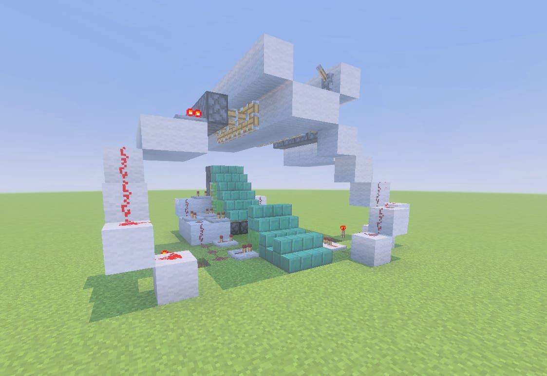 Redstone Automatic Stairs - Screenshot 1