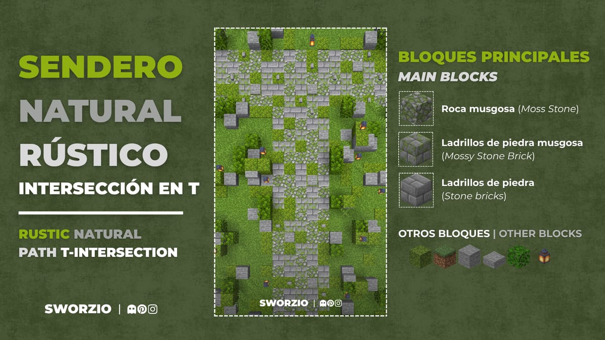 RUSTIC NATURAL PATH INTERSECTION T V2 - Screenshot 1