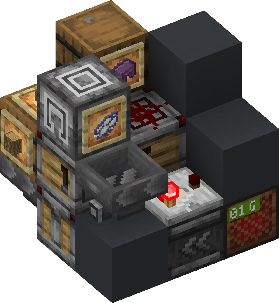 Restocker Machine Shulker Crafter/Restocker || Autocrafter de Shulker Box (3x3x3 ...