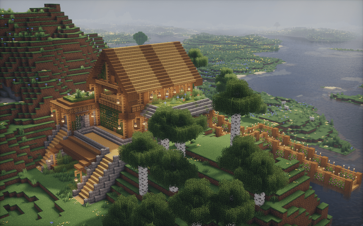 Stone and Timber Starter House - Screenshot 1