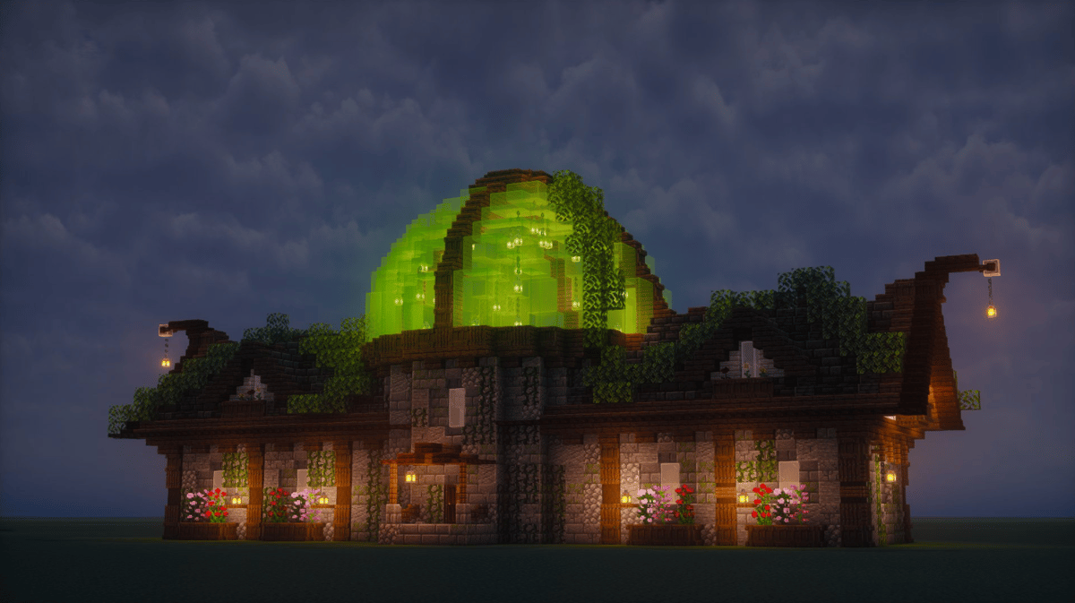 Trading Hall 56 villagers - Minecraft Schematic | PhantomMarket