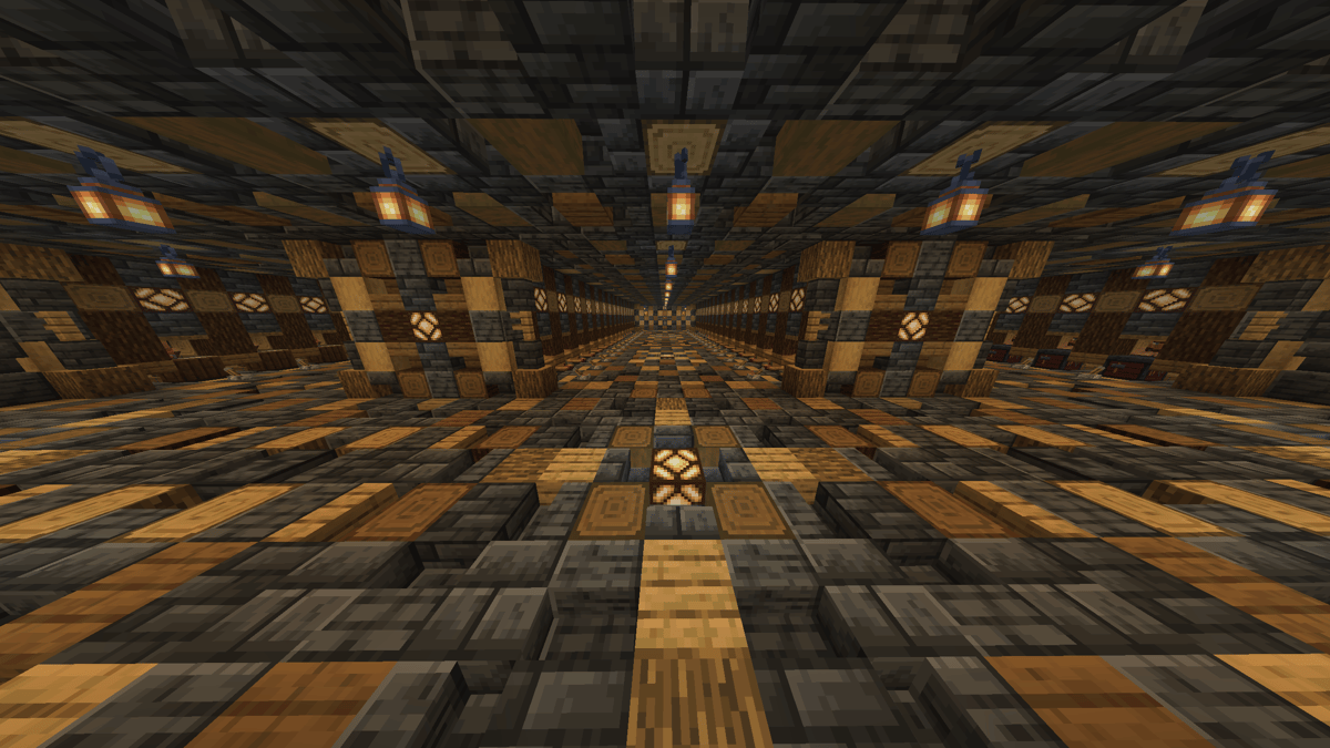 Trading Hall for END GAME (UNDERGROUND) (90 Villagers & 12 Zombies) - Screenshot 1