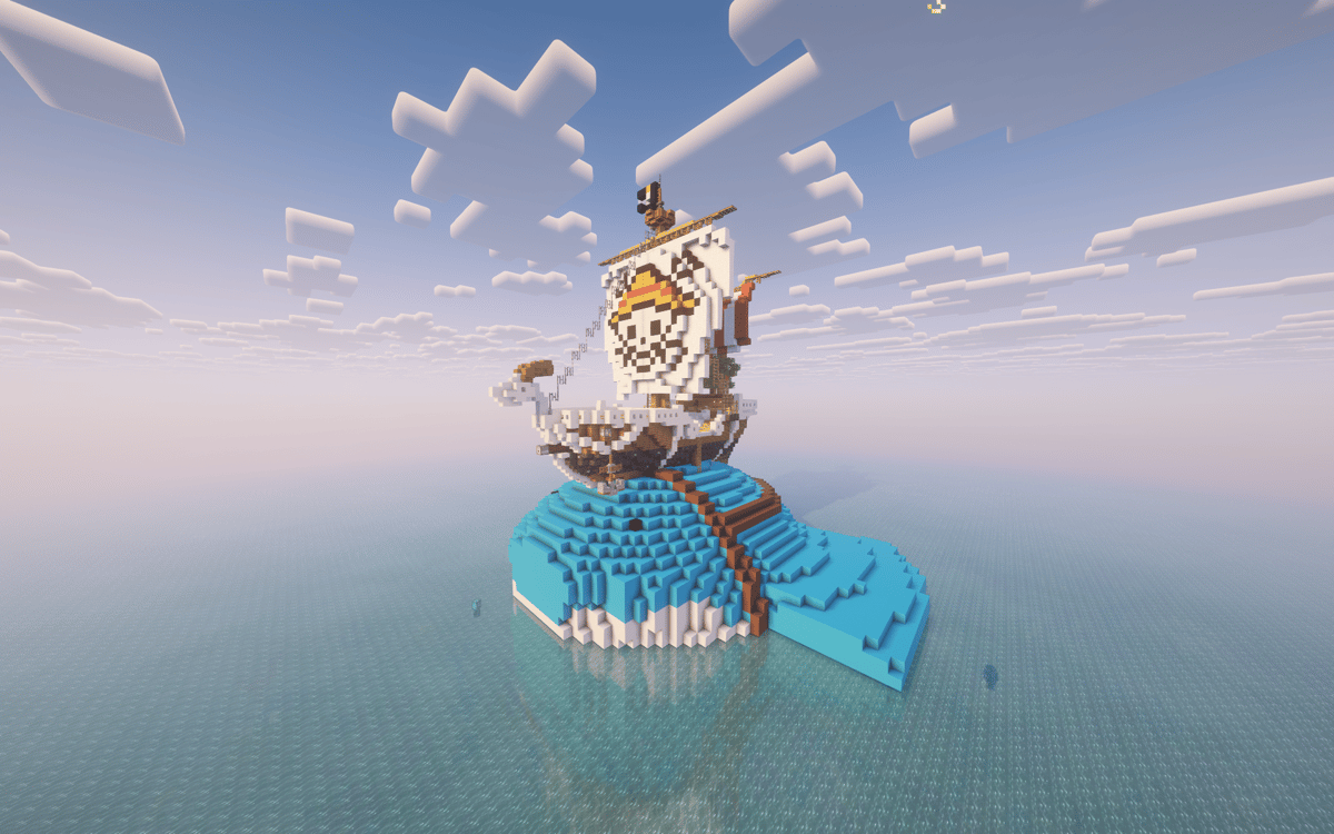 Wailmer(Pokemon) with Going Merry Go (One Piece) - Screenshot 1