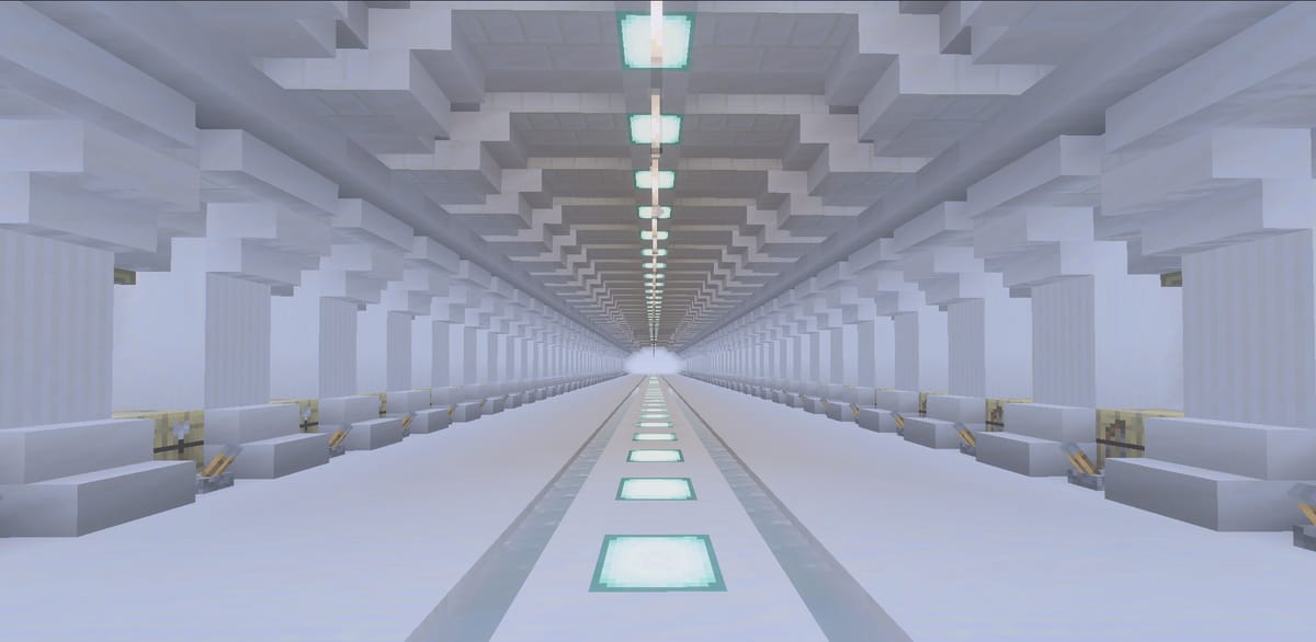 White Trading Hall Design - Screenshot 1