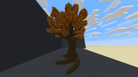 Giant Autumn Tree - Minecraft Exterior Schematic | PhantomMarket