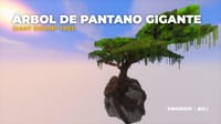 Floating Rocks Design Minecraft GIGANTIC SWAMP TREE - Minecraft Exterior Schematic | PhantomMarket
