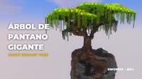 Floating Rocks Design Minecraft GIGANTIC SWAMP TREE - Minecraft Exterior Schematic | PhantomMarket