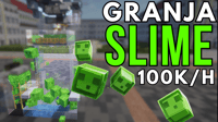 Granja de SLIME | 100K/H SLIME y XP - Minecraft Schematic | PhantomMarket
