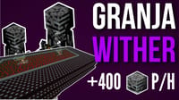 GRANJA de WITHER SKELETON | +400 - Minecraft Schematic | PhantomMarket