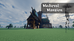 Epic Medieval Mansion (With Decorated Interiors)