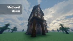 Medieval House with Decorated Interiors