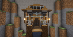 Survival House Inside a Mountain