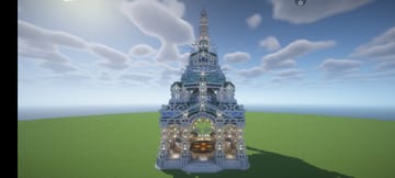 Templo grande de cuarzo