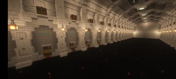 Trading hall de madera pálida 🤍