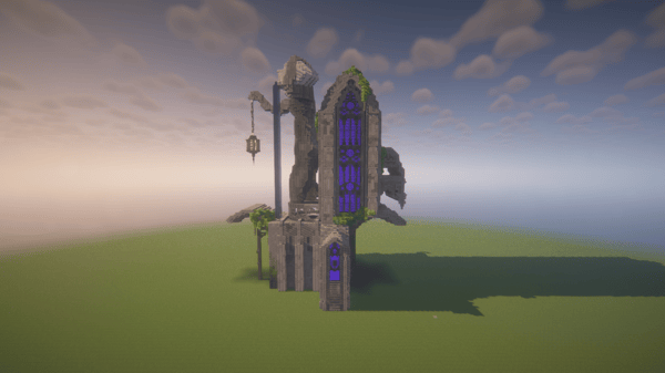 Base en ruinas fantasía