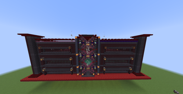 Bastion Fortress 🏰 | Fortress for Villagers Accessible with Elytra