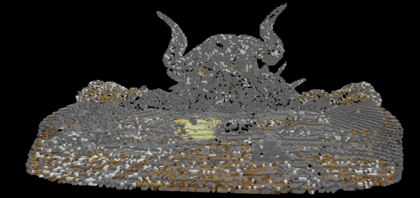 Black clover skull